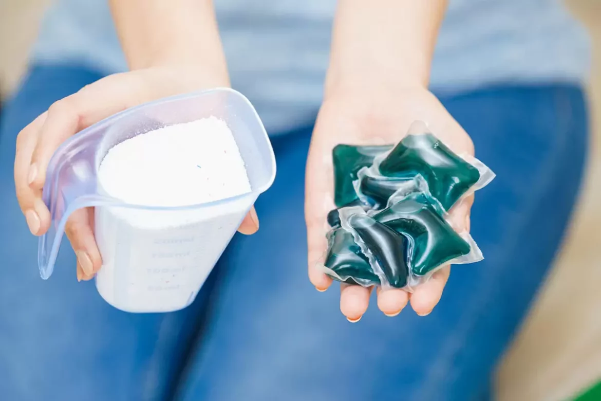 Buy laundry liquid detergent pods + best price