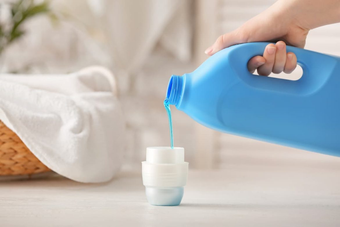 Detergent liquid bottle purchase price + photo